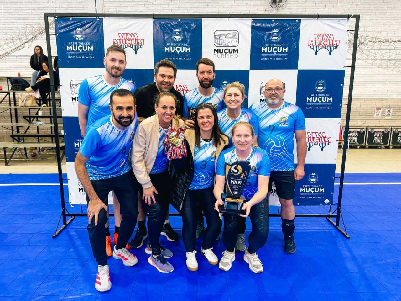 Caiu é Ponto - Campeão Vôlei Misto